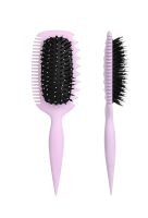 Three-in-One Hair Comb, Air Cushion Design, Ergonomic Handle, Wide Tooth Comb, Purple