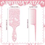 Hair Comb Set, Anti-Static, Suitable for All Hair Types, Gentle on the Scalp, Scalp Massage