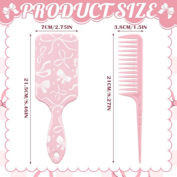 Hair Comb Set, Anti-Static, Suitable for All Hair Types, Gentle on the Scalp, Scalp Massage