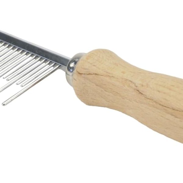 Cat Shedding Comb - Prevents Hairballs - Daily-Use Cat Deshedding Brush - for Cats with Short and Long Hair - One Size