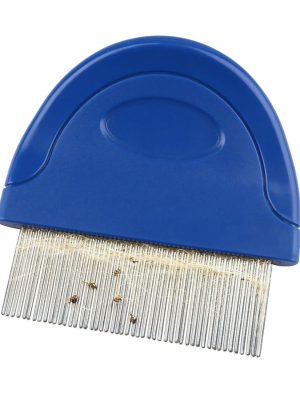 Flea Comb for Cat Dog, Pet Hair Removal Comb