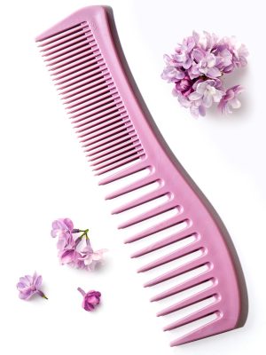 Women's Hair Comb - Double-Sided Gentle Styling Comb, Wide and Fine Tooth Design - Suitable for All Hair Types