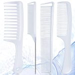 Professional Comb Set, Wide Tooth, Tail Comb, Fine Tooth Comb Set, Suitable for All Hair Types